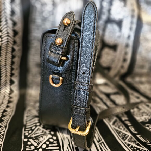 Marc Jacobs New York Classic Black Leather Rider Crossbody bag - Picture 5 of 10